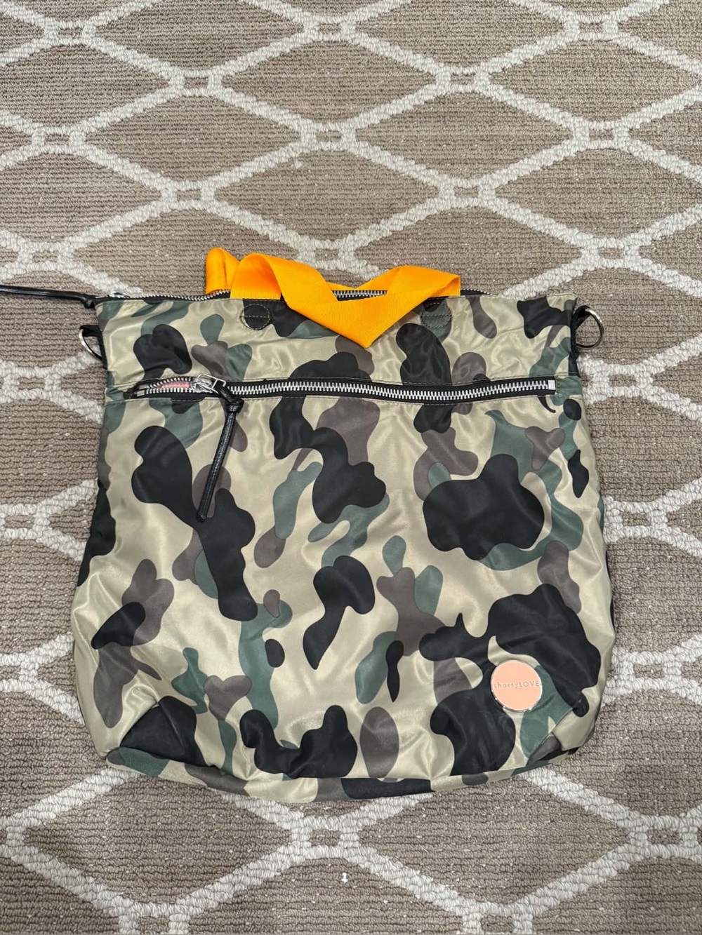 shortyLOVE Wonder Large Crossbody Bag – Green Camo